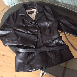 WILSONS Leather Jacket Ladies Large NICE!